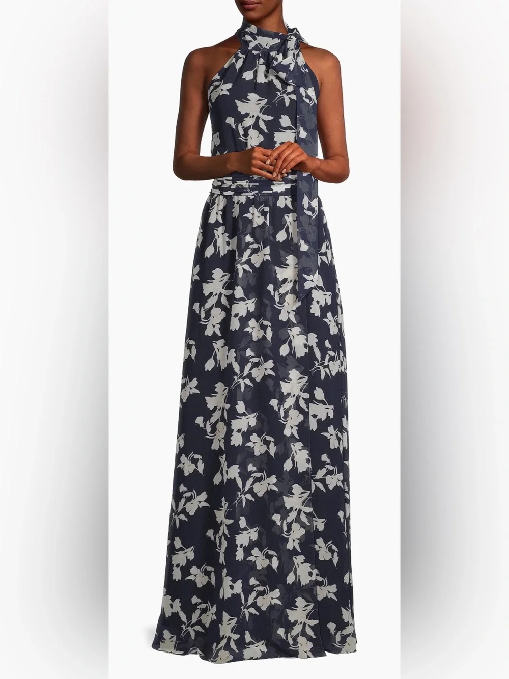🌻 SACHIN BABI Kayla Floral High-Neck Gown NWT🌻 - Picture 2 of 6